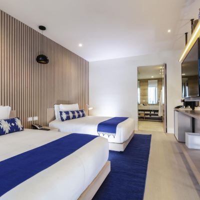 Deluxe Ocean Front One Bedroom Suite Double SLS Cancun Hotel & Residences Promo Code