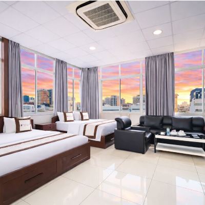 City Penthouse, 2 Queen Beds, City View Diamond Luxury Ben Thanh Promo Code