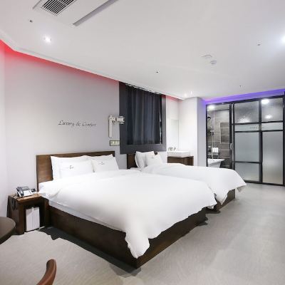 디럭스 트윈룸 (흡연) Jincheon Lou Hotel 쿠폰