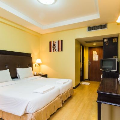 ห้องบูติคเตียงแฝด รหัสโปรโมชั่น โรงแรมโรมา