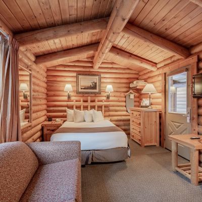 Cabin with One Queen Bed and Sofa Bed