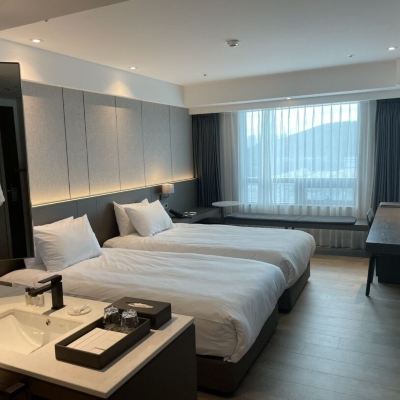 [Business 1Pax Package]Deluxe Twin, Sauna, 1 Can Beer For 1Pax 호텔 인터불고 엑스코 쿠폰