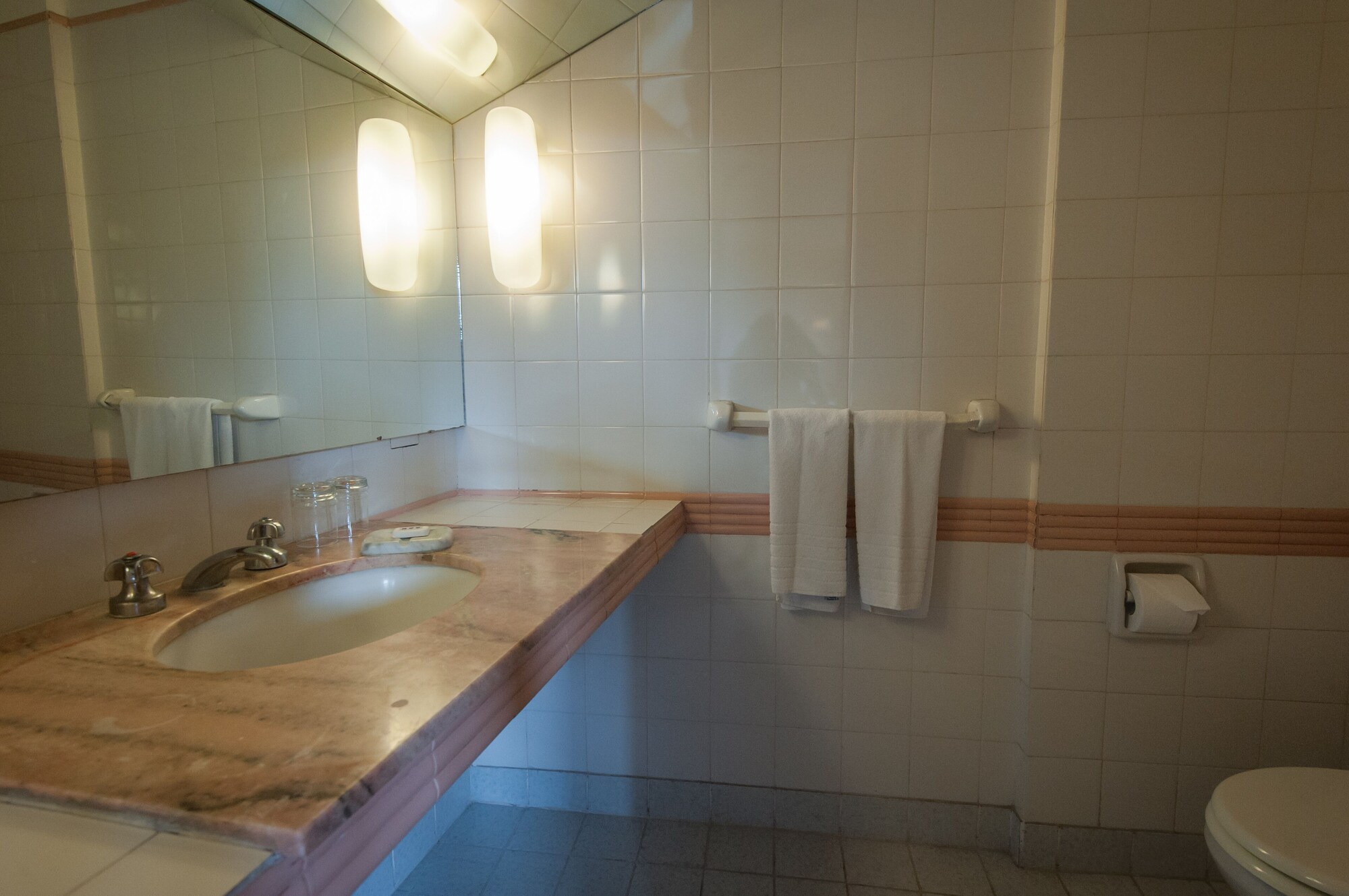 标准双人房， 1 间卧室， 庭院景观