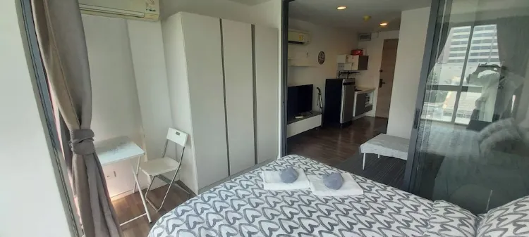 อพาร์ตเมนต์แบบ 1 ห้องนอน