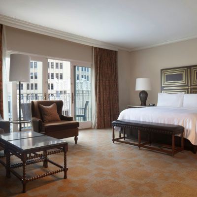 Newly Renovated One Bedroom King Studio Suite with  River Side View and Balcony Sofa Bed The Westin Riverwalk, San Antonio Promo Code
