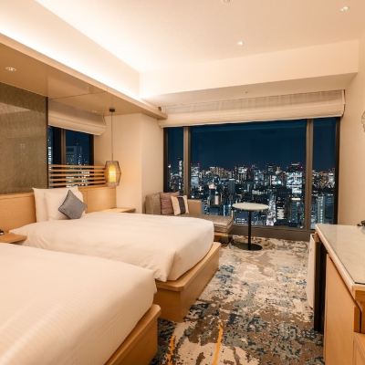 豪華轉角雙床房 禁菸（34sqm） The Blossom 日比谷優惠