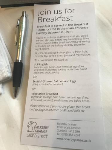 Rickerby GrangeTriple Room with Shower