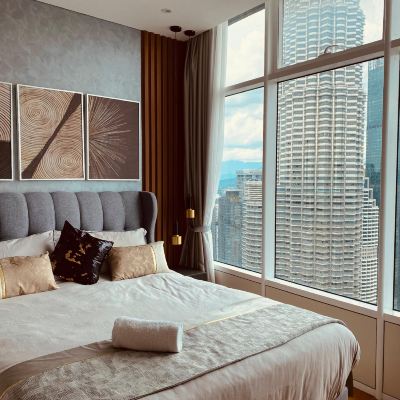 Suite Deluxe 2-Bilik Tidur Kupon Sky Suites At KLCC Kuala Lumpur