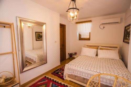 带山景的双人间