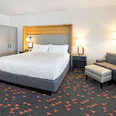 標準特大床房，帶通訊無障礙的無障礙淋浴 卡爾加里機場北度假套房酒店優惠