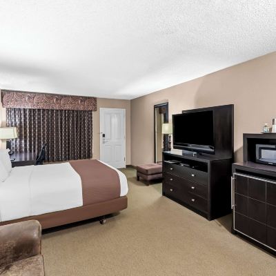 Standard Room, 1 Queen Bed, Accessible, Refrigerator & Microwave (Walk-in Shower;with Sofabed) C'Mon Inn Promo Code