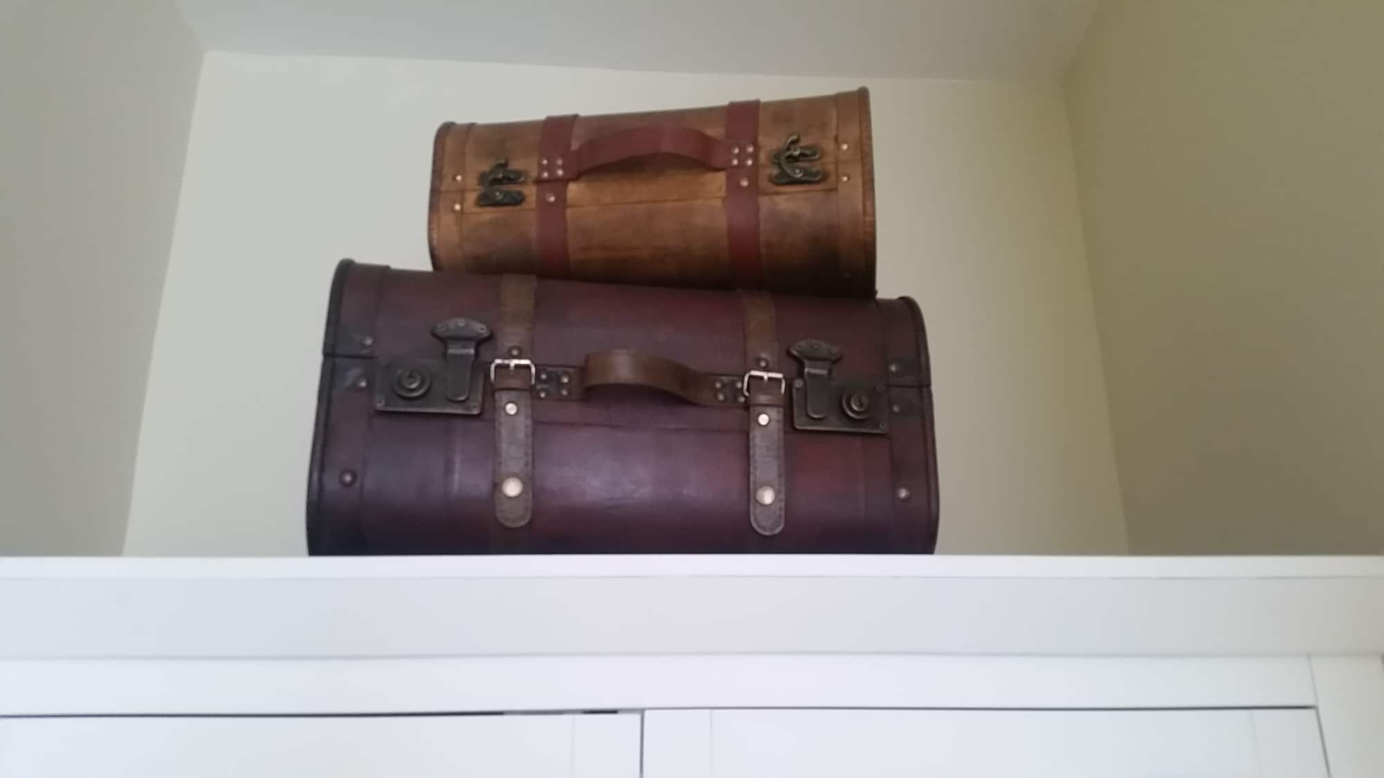 舒适双人房，大床，带连通浴室，园景（Shabby Chic风格）