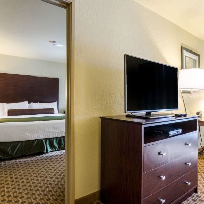 King Accessible Roll In Shower Suite With Sofa Bed-Non Smoking Cobblestone Inn & Suites - Kersey Promo Code