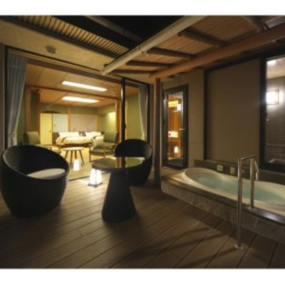 Japanese Style Room With 8 Tatami Mats + Wide Veranda, Room 612, 'Kaede'Corner Room