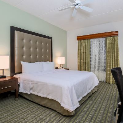 Mobility/Hearing Accessible King Suite with Roll in Shower Homewood Suites by Hilton Philadelphia-Great Valley Promo Code