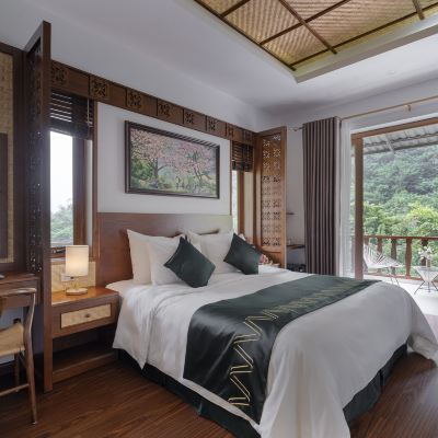 Deluxe Room with Mountain View Mai Chau Mountain View Resort Promo Code