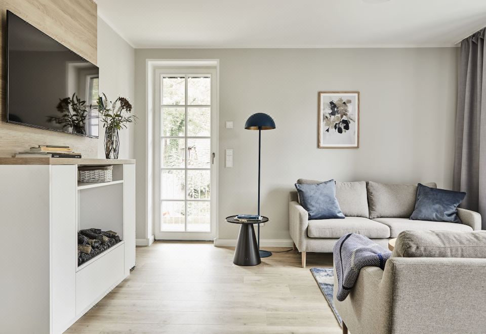 主套房带蒸汽浴和阳台