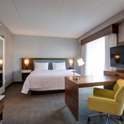 Studio, 1 King Bed, Refrigerator & Microwave (Wet bar) Hampton Inn & Suites by Hilton Waterloo St. Jacobs Promo Code