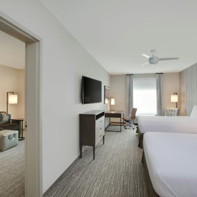 2Queen Accessible Bathtub Suite Nonsmoking Homewood Suites by Hilton Louisville Downtown, KY Promo Code