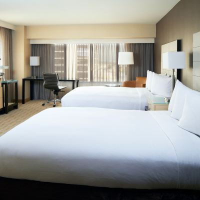 豪華聽力無障礙兩張雙人床房 洛杉磯機場希爾頓酒店優惠