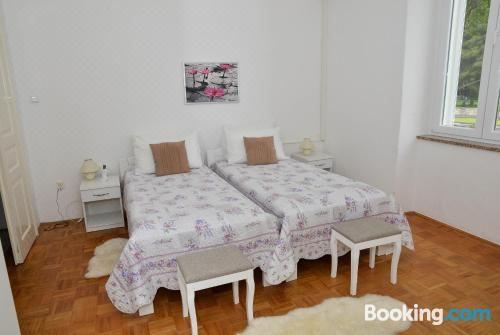 享有花园景致的公寓