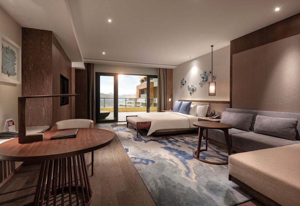 豪华房 超大床 开放式套房