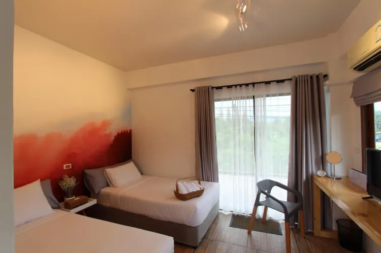 Room With Double Bed And Balcony