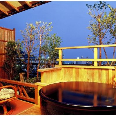 Japanese-Style Room With Open-Air Hot Spring Bath & Terrace 新かどや クーポン
