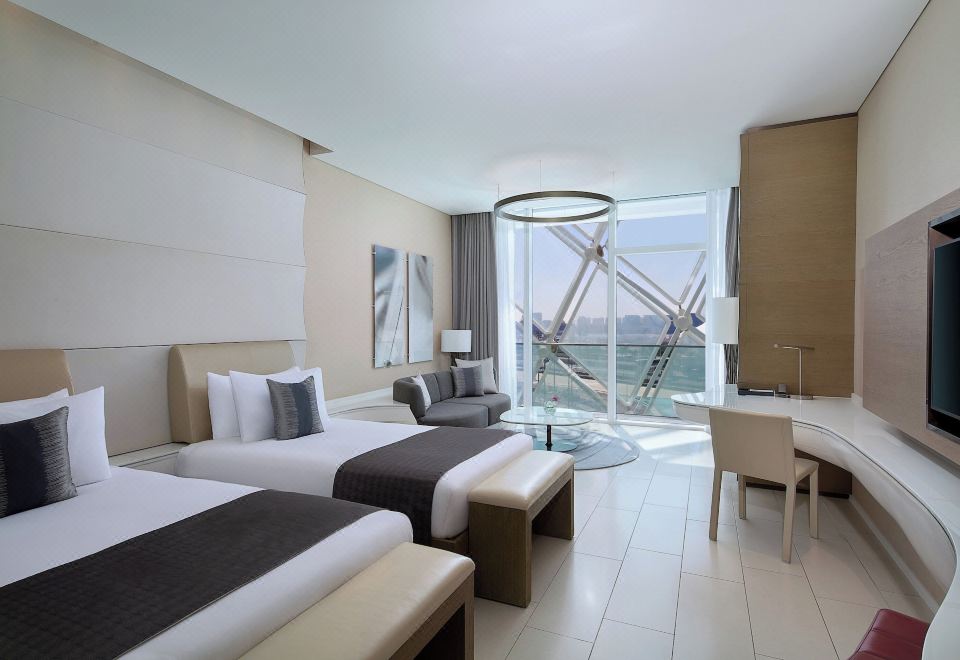 客房， 1 張單人床， 陽臺