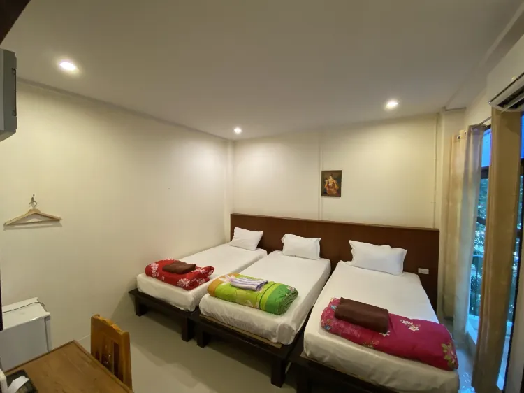 ห้องราคาประหยัดสำหรับสามท่าน