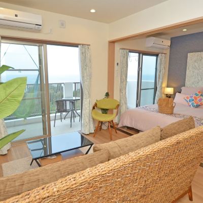 兩臥室公寓，2至4樓，禁菸 美麗海露台公寓優惠