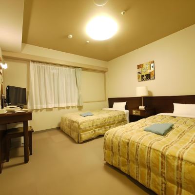 ツインルーム(ツインベッド×2)(喫煙) ルートイングランティア秋田SPA RESORT クーポン