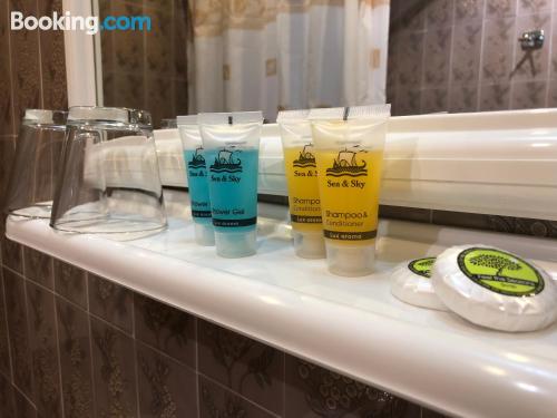 带海景的双人房