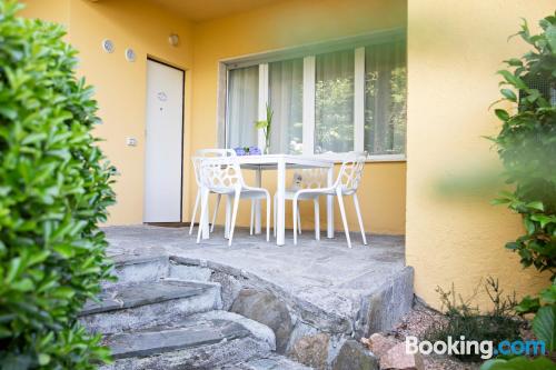 享有花园景致的公寓