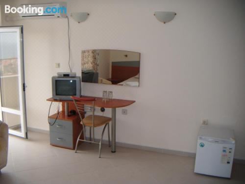 带阳台的海景双床间