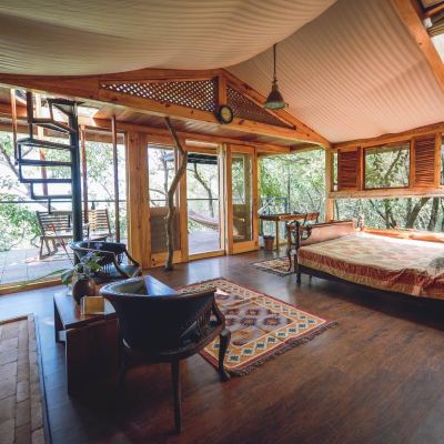 Jungle Machan With Bathtub On Deck The Machan Promo Code