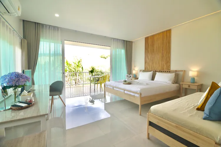 ห้องดีลักซ์ วิวภูเขา