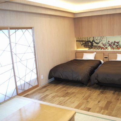 Relaxing Semi-Suite Room With A Garden (No Open-Air Bath) [Japanese-Western Room] [Non-Smoking] [Mountain View] 新舞子ガーデンホテル クーポン