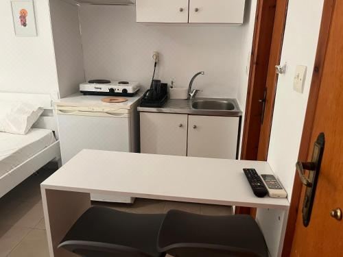 带露台一室公寓