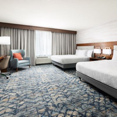 行動聽障無障礙兩張大床帶淋浴 帕洛阿爾託希爾頓花園酒店優惠