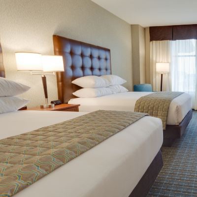 Suite, 2 Queen Beds, Accessible, Refrigerator & Microwave (Sofabed, 2 Rooms, Tub) Drury Plaza Hotel St. Louis St. Charles Promo Code