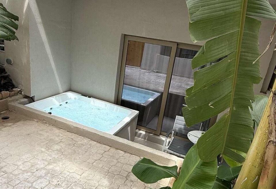 The Noverian Antama Organic Beach Resort ChaniaDeluxe Suite Garden View & Outdoor Hot Tub