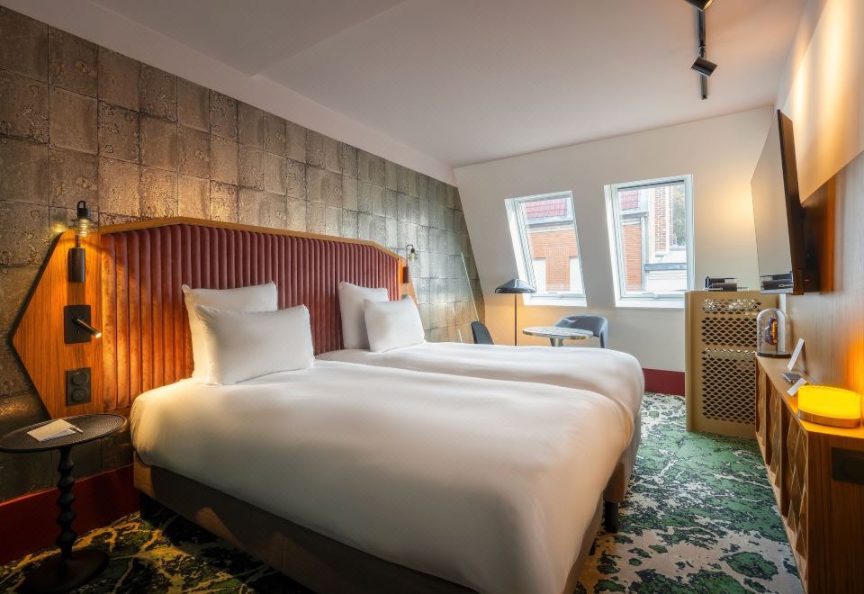 高级2张单人床房