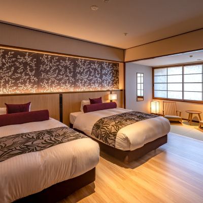 デラックスツインルーム(浴室) 萩本陣 クーポン