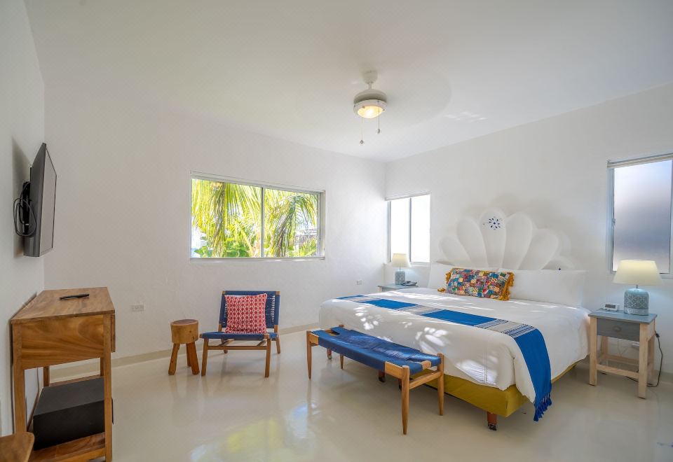 一卧室套房 带部分海景