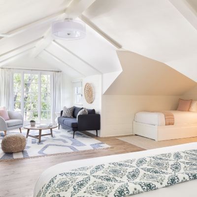 Luxury Studio Suite, Multiple Beds (Upstairs with 1 King Bed& 2 Twin Beds) Hideaway Santa Barbara, A Kirkwood Collection Property Promo Code