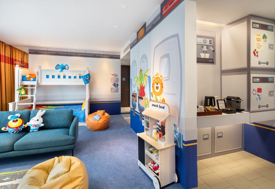 Kidztopia家庭主題房 可使用休息室高樓層