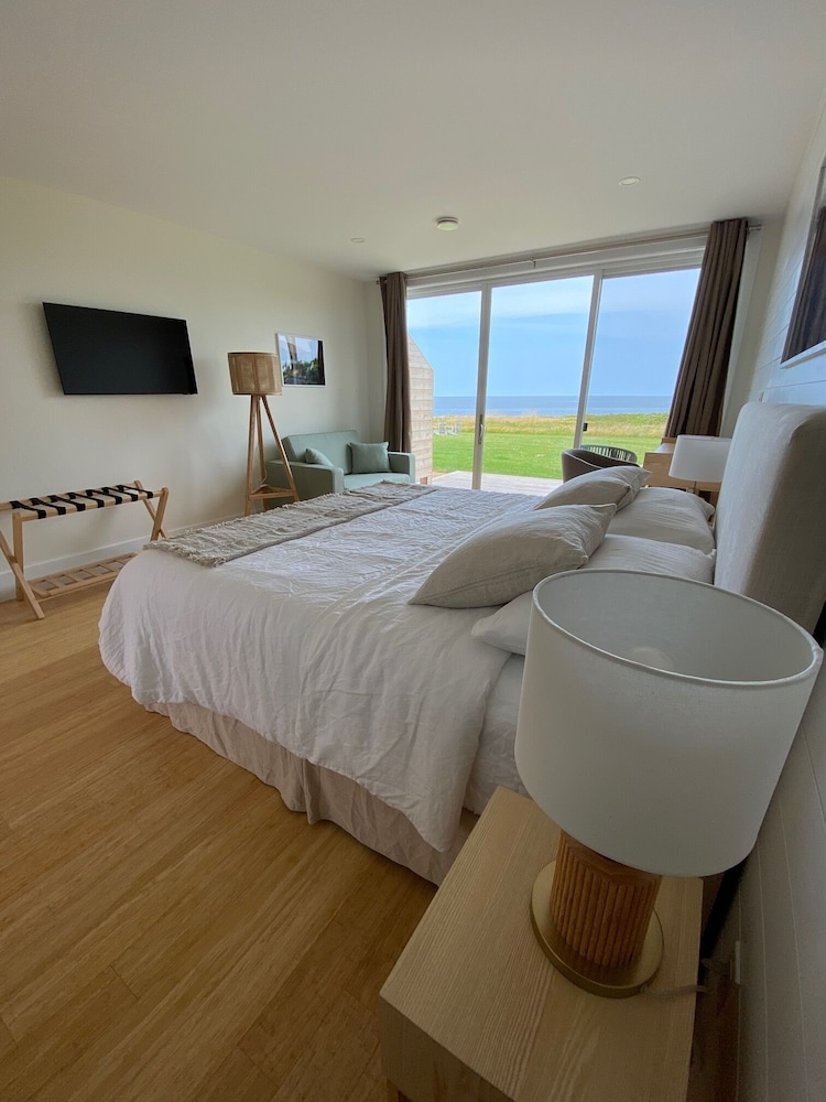 豪華房，海景，海濱（特大床）