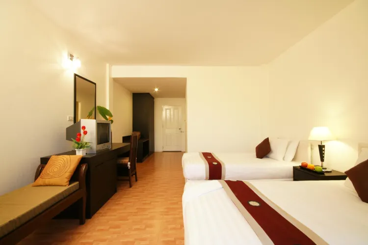 ห้องดีลักซ์ พร้อมเตียงเดี่ยว 2 เตียง