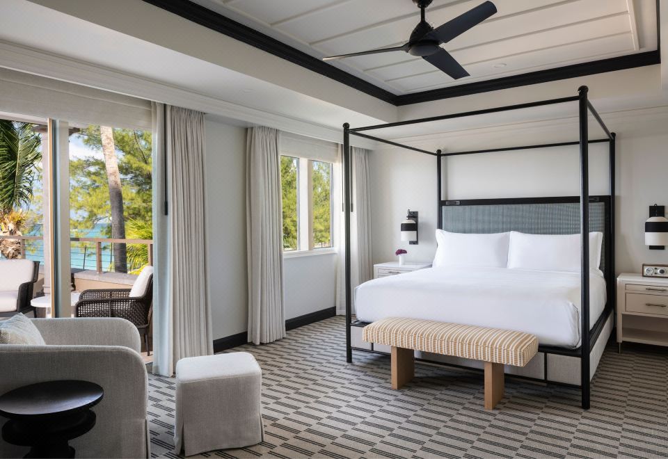 蛋白石或藍寶石海邊雙臥室總統套房